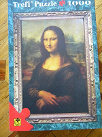 Отдается в дар Mona Lisa пазл