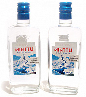 Отдается в дар бутылка из-под ликера Minttu