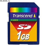 Отдается в дар карта памяти SD 1Gb