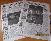 Отдается в дар Газеты The Moscow Times