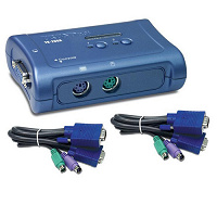 Отдается в дар KVM Switch Trendnet TK205