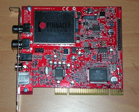 Отдается в дар TV-тюнер PCI Pinnacle pctv Pro /TV /FM