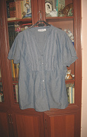 Отдается в дар Прекрасная блузка большого размера.ПОГ= 66 см.