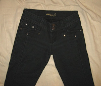 Отдается в дар Утепленные джинсы тёмно-синие и чёрные