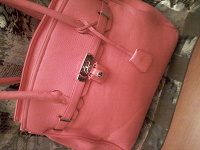 Отдается в дар женские сумки.женская сумка-Hermes Birkin розовая.