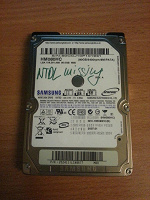 Отдается в дар (на доноры/ремонтнику) Жесткий диск для ноутбука IDE