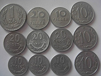 Отдается в дар Монеты Польша, Чехословакия, Венгрия