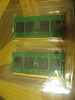 Отдается в дар SO-DIMM DDR-2 667Mhz 2x512Mb