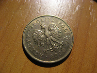 Отдается в дар Монетка польская