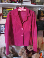 Отдается в дар пиджак розовый(цвет фуксии)