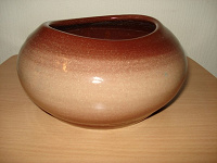 Отдается в дар Плоская керамическая ваза
