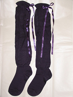Отдается в дар Фиолетовые гольфы Calzedonia