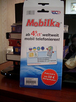 Отдается в дар сим-карта «Mobilka»