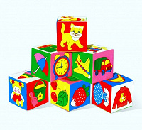Отдается в дар Мягкие кубики для малышей