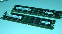Отдается в дар 2 модуля пмяти по 256 DDR (1)