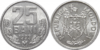 Отдается в дар монета 25 bani moldova