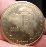 Отдается в дар Сувенирная монета Бельгии