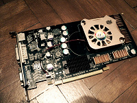 Отдается в дар PCI-E видюшка GeForce