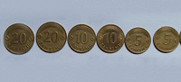Отдается в дар Монеты Латвии 1992г