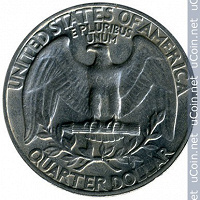 Отдается в дар 25 центов (квотер) 1990