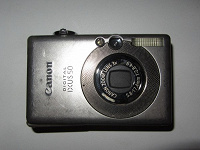 Отдается в дар Фотоаппарат Canon Ixus50