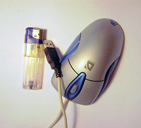 Отдается в дар Мышь USB шариковая