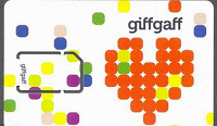 Отдается в дар Карточка giffgaff.