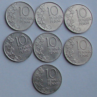 Отдается в дар монетки Финляндии