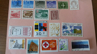 Отдается в дар марки разные иностранные