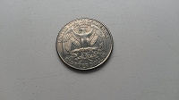 Отдается в дар США 25 центов (квотер)