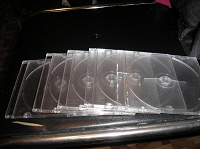 Отдается в дар 5 тоненьких коробочек для дисков