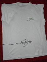 Отдается в дар Футболка HTC р.46(м)