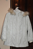 Отдается в дар Куртка белая, зимняя .｡.:*