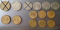 Отдается в дар Монеты России 1992 — 1993 гг.