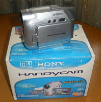 Отдается в дар Цифровая видеокамера SONY