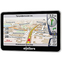 Отдается в дар автомобильный GPS-навигатор Oysters