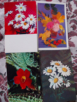 Отдается в дар Старые открытки — цветы