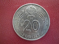 Отдается в дар 20 форинтов Венгрия.