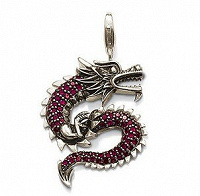 Подвеска «Рубиновый дракон»