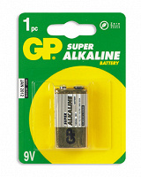 Отдается в дар Батарейка алкалиновая GP Super 6LR61/Крона 9V