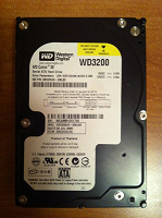 Отдается в дар Жесткий диск Western Digital Caviar SE WD3200JD