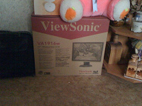 Отдается в дар Монитор ЖК ViewSonic 19"