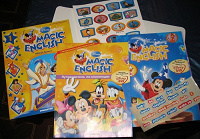 Отдается в дар Набор для детей «Magic English»