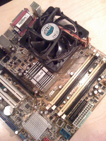 Отдается в дар Материнская плата Asus P5B-VM