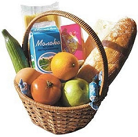 Отдается в дар продуктовая корзина