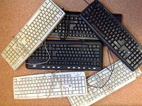 Отдается в дар Бу (не рабочее) клавиатуры и мышки