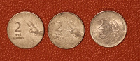 Отдается в дар Монета 2 рупии