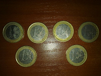 Отдается в дар Монеты евро.