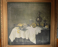 Отдается в дар Картина «Натюрморт с лимончиком»