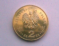 Отдается в дар 2 злотых